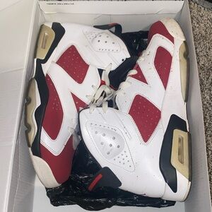 Nike Air Jordan 6 Retro “Carmine” Size 10